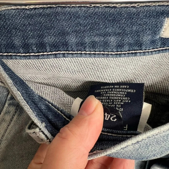 Fidelity mikey slouchy skinny jeans  size 24 - Picture 6 of 9